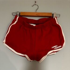 Pac Sun Land Rover sweat shorts
